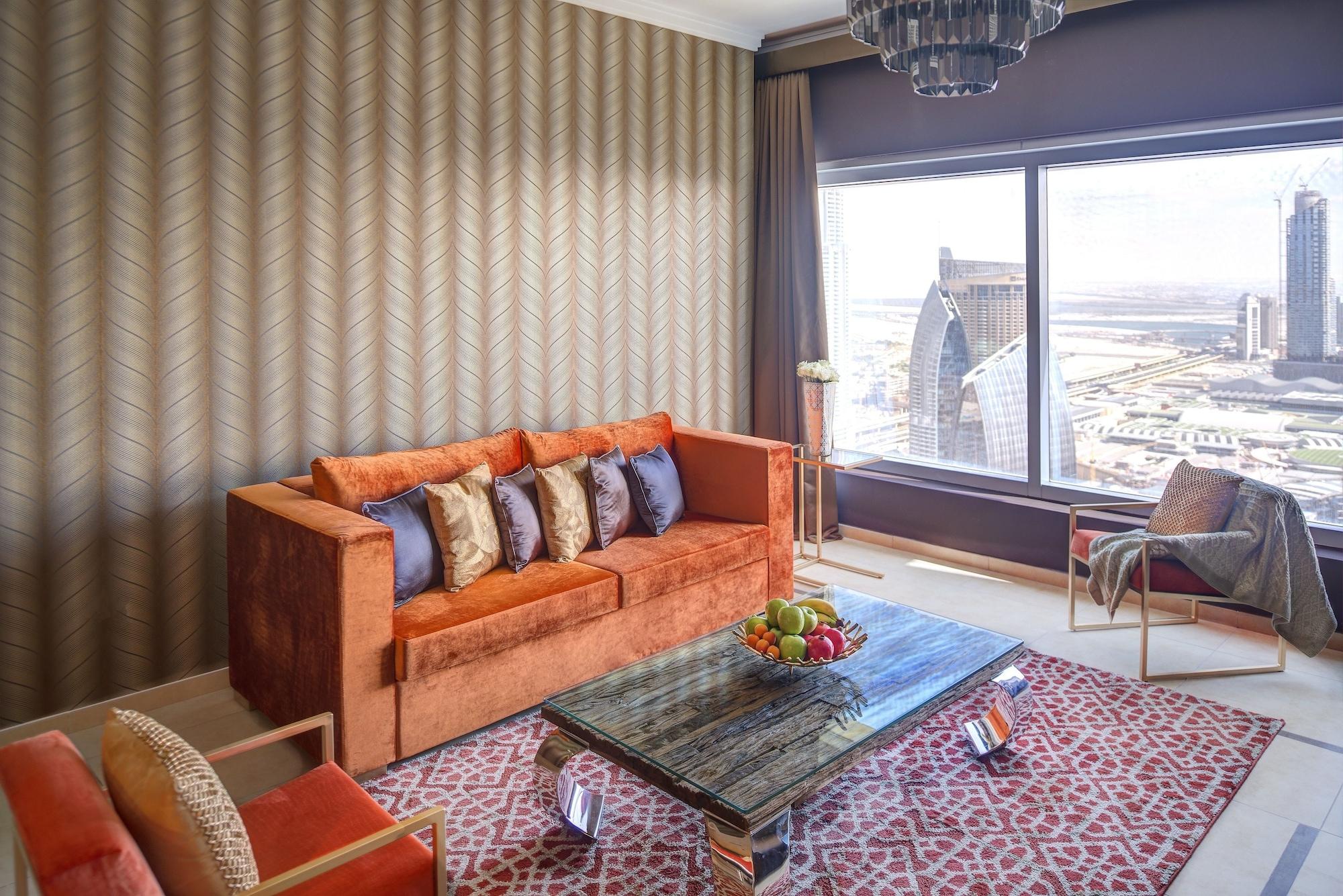 Dream Inn Apartments - 48 Burj Gate Downtown Skyline Views Dubai Exteriör bild