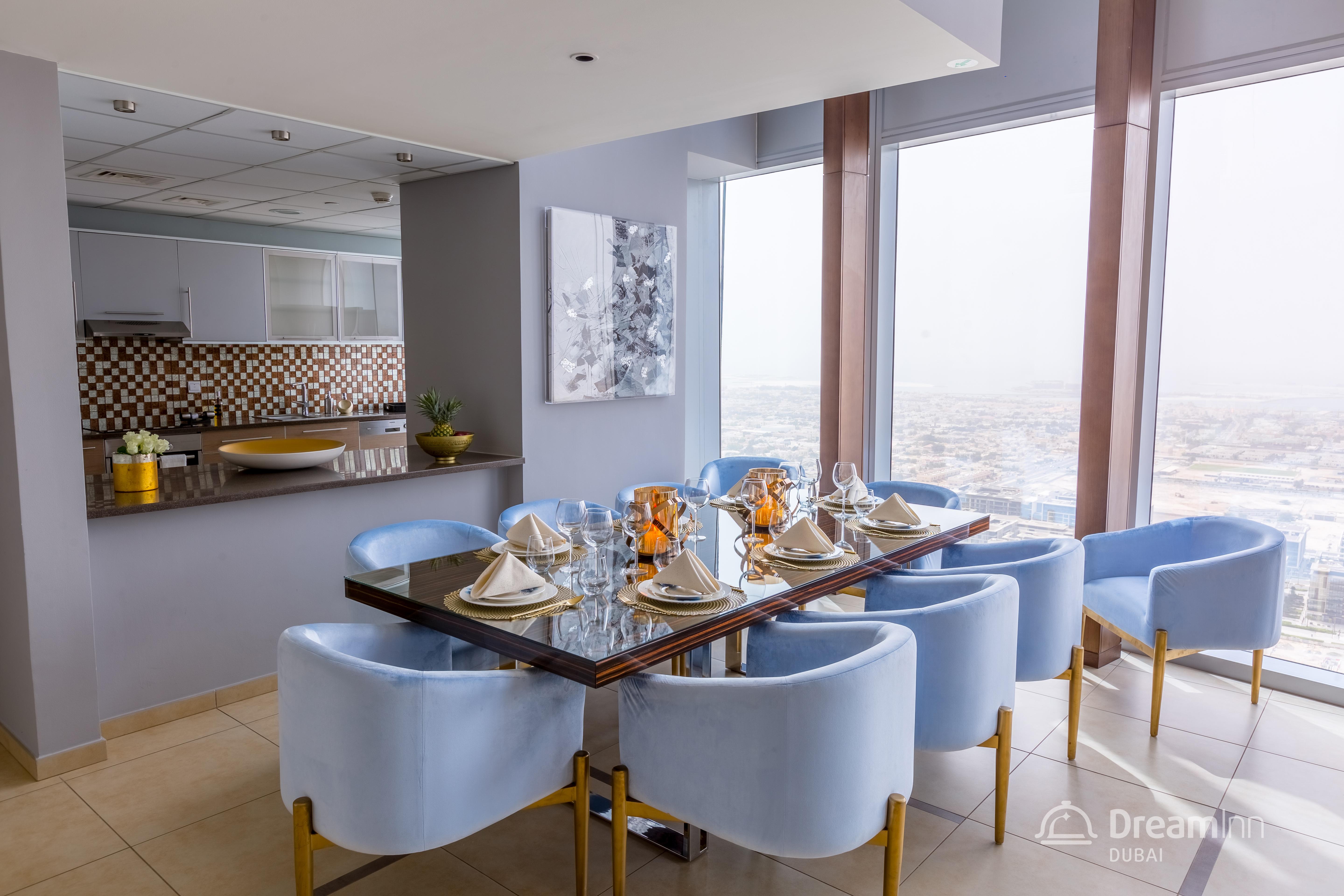 Dream Inn Apartments - 48 Burj Gate Downtown Skyline Views Dubai Exteriör bild